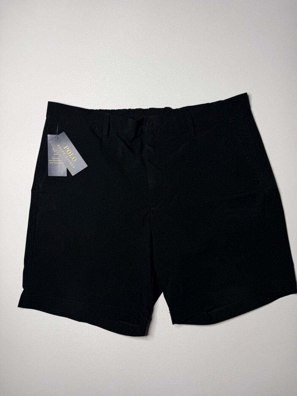 Polo Ralph Lauren Straight Fit Performance 7in Golf Shorts 36 Black